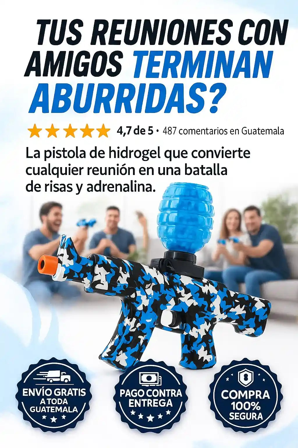 Rifle hidroGel Adulto